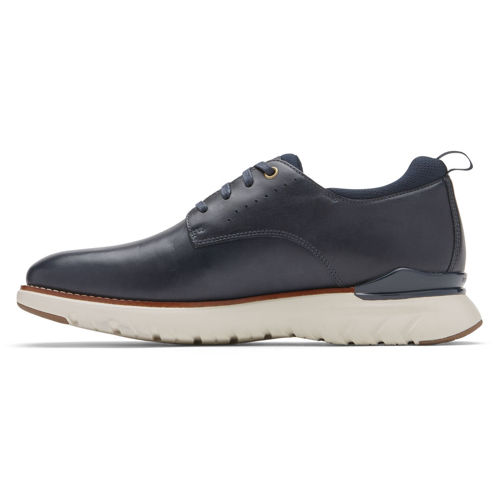 Oxfords Rockport Hombre Mexico - Total Motion Sport Plain Toe pornografías - EZCWO9651